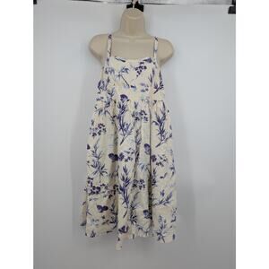 Gap Linen Cotton Blend Butterfly Babydoll Women's Medium ** Beachy Vacation